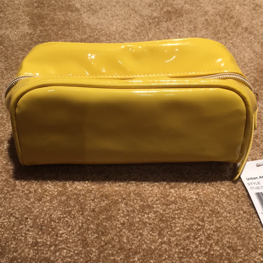 Urban Attitudes Yellow Make-Up Bag